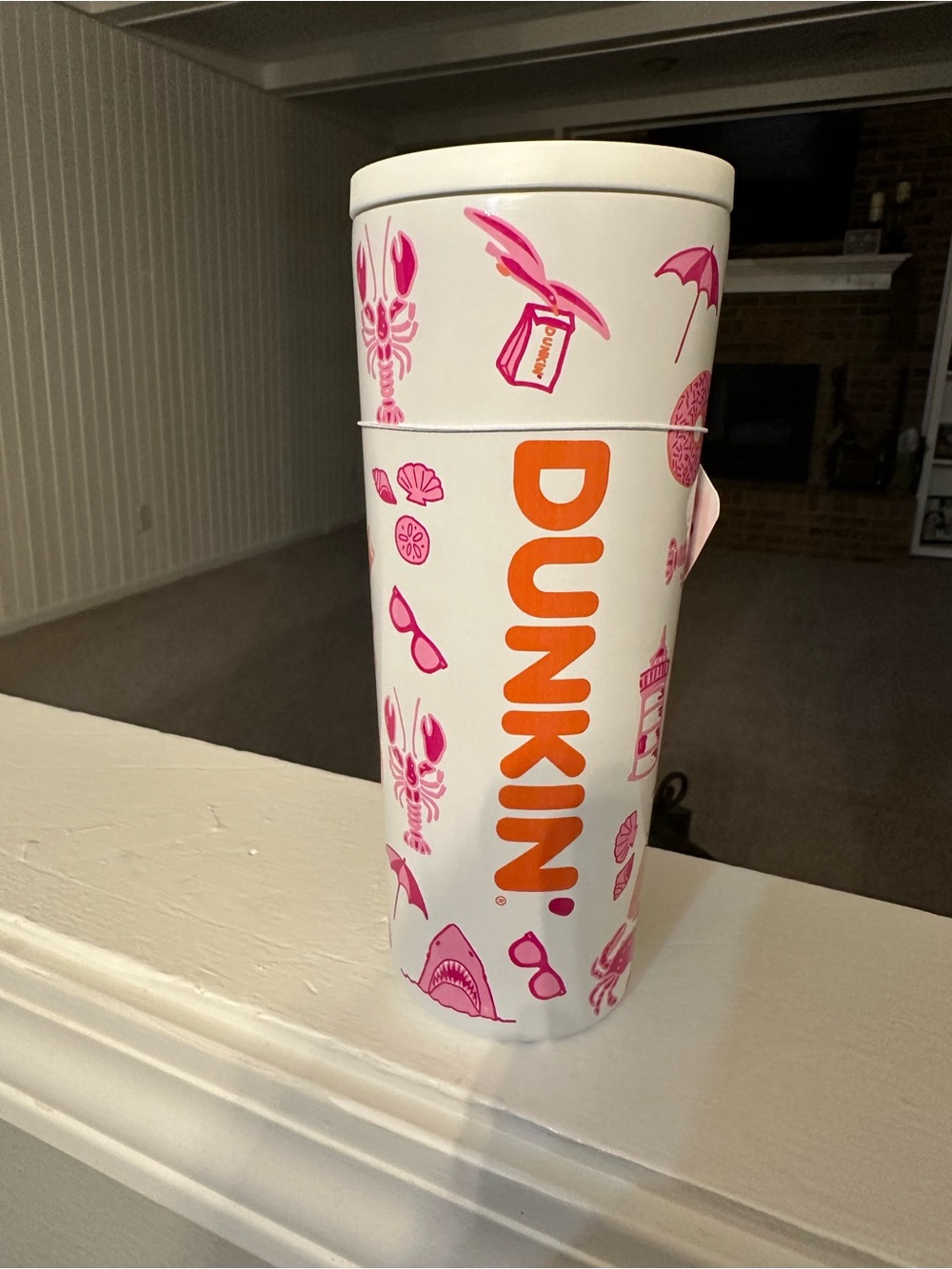 Dunkin’ Donuts travel mug